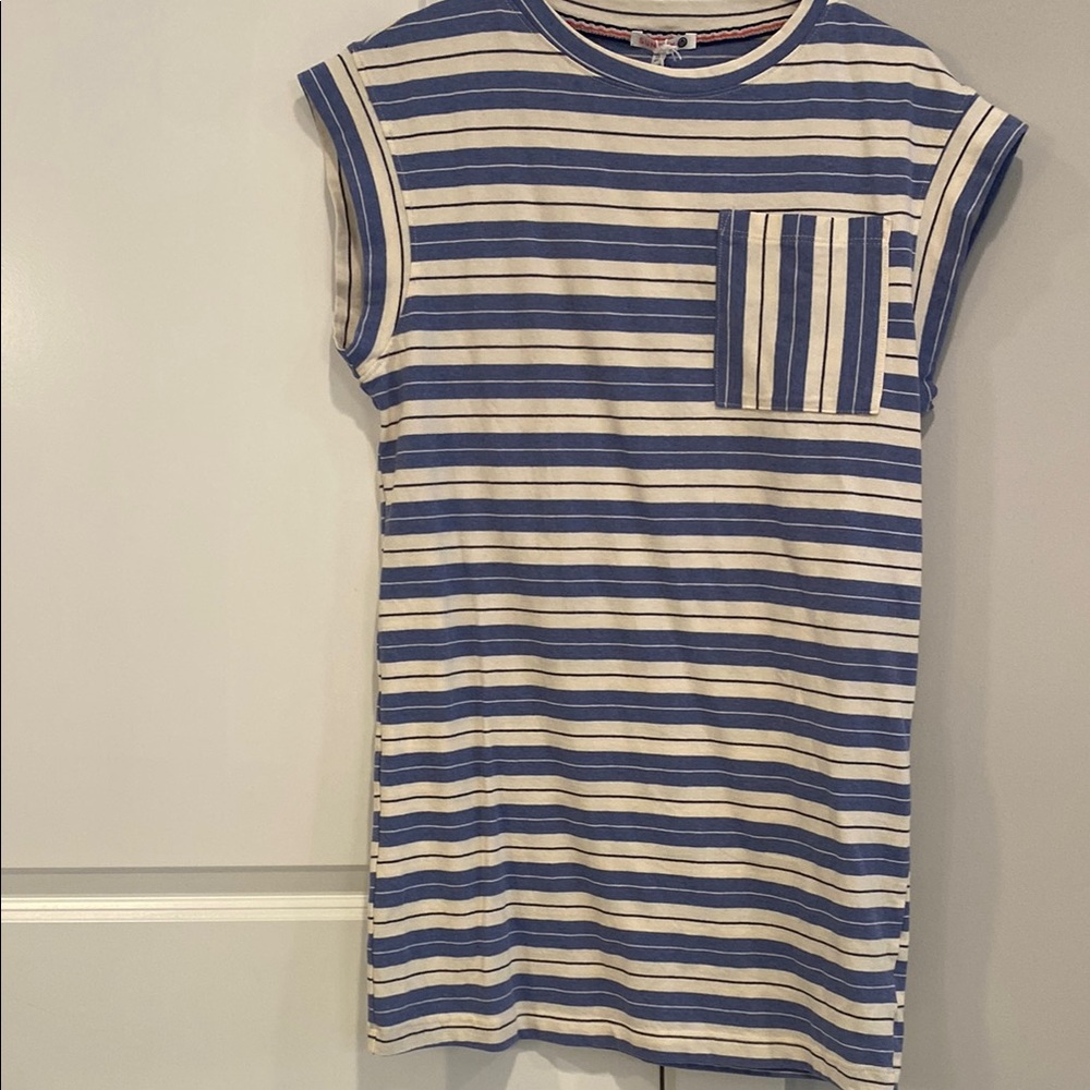Sundry Blue and White Striped Dress